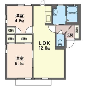 ミモザ守谷Ｂ 101号室