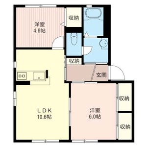 ウィンズ守谷　Ｄ 202号室