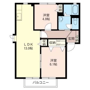 グランシャリオⅠ 101号室