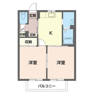 フロレアールＢ 202号室