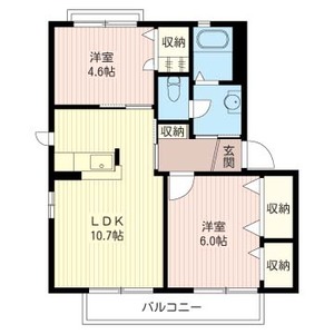 フロレアールＤ 201号室