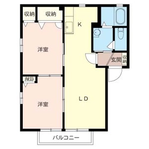 パークサイド絹の台Ｄ 101号室