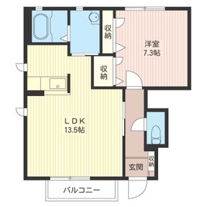 アドミラブールＤ 101号室