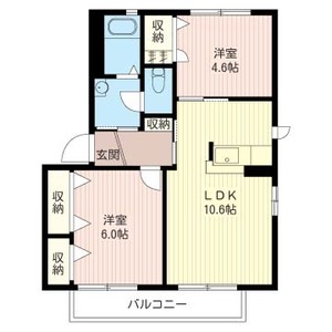 ファミール塚原Ｆ 202号室
