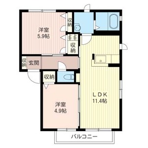 ラ　アヴニール　Ⅱ 102号室