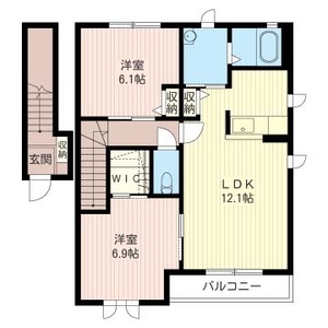 Ｃａｓａ　Ｓｏｌｅａｄｏ　Ｂ 202号室