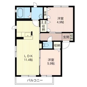 ヴィラエスペランサ　Ｂ 101号室