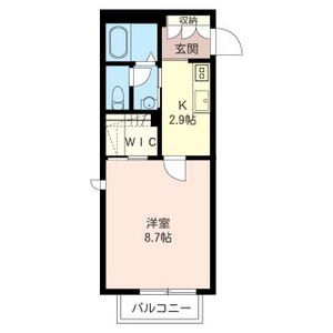 ハッピークローバー　Ｂ 102号室