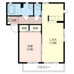 タウンヒル小柴　Ｅ 202号室