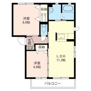 プラテリーア　Ｈ棟 102号室