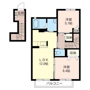 クローバーコート　Ｂ 202号室