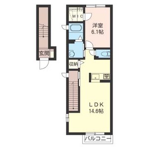 サンテ　クオーレ 201号室