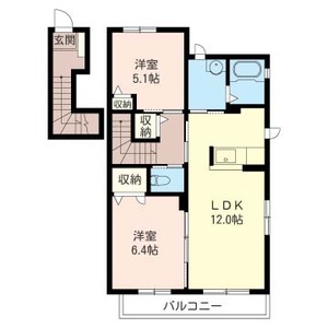 グリーンパティオＣ 201号室