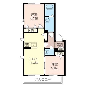 新守谷アベニュー・Ⅰ 201号室