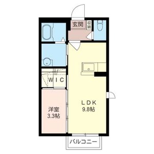 ピアシャンテ　Ａ．Ｊ 202号室