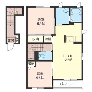 クレスト　サトミ 203号室