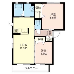 ウッドビレッジＡ 201号室