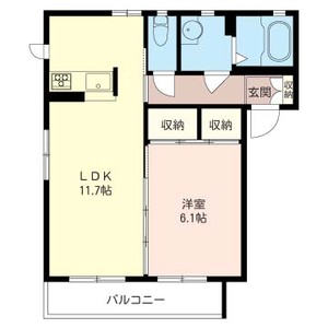 ウッドビレッジＤ 201号室