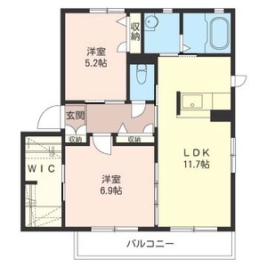 パークハイツＣ 202号室