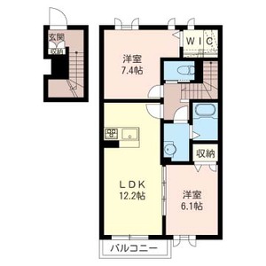 ミュー　アルファ 202号室