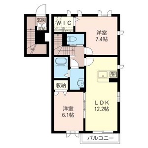 ミュー　アルファ 203号室