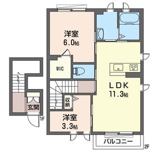 クレストコート 201号室