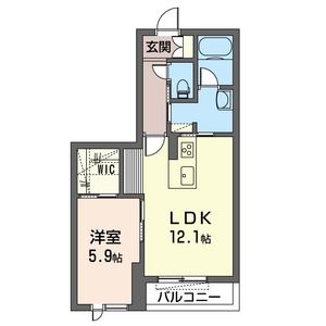クレスティークⅡ 205号室