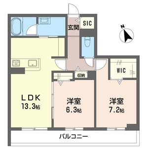 カーサ・フェリーチェさくらの杜 201号室