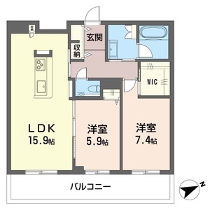 ジュエルコート 206号室