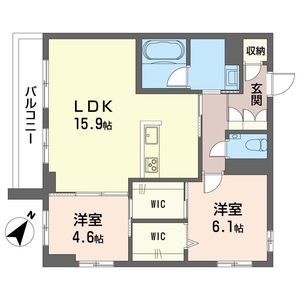 セルディーナ流星台 201号室