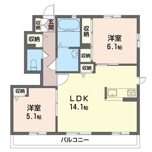 マストライフ研究学園ＰＬＵＳ‐Ｃ 103号室