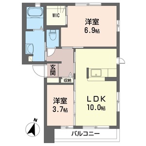 リールシティオＢ 202号室