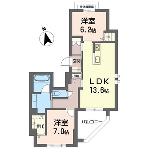 ヴィラ　アマローネ 201号室