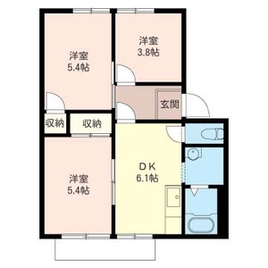 タウンヒル松葉Ｏ 103号室
