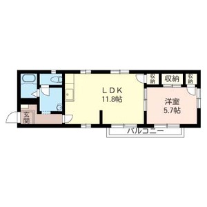 ヒルサイド守谷 202号室