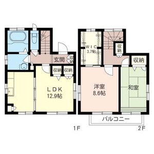 南三咲一戸建 1号室