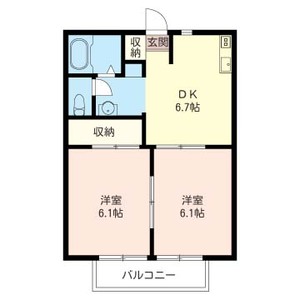 ファミリーハイツＢ棟 203号室