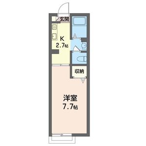 フローラＮＡＧＡＺＵ 202号室