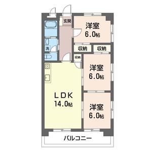 サンライフ倉橋 302号室