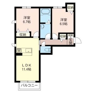 グレンディールＤ 201号室