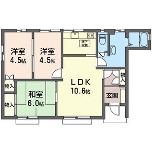 岡貸家Ｂ 101号室