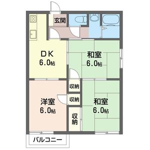 パークハイツ 201号室