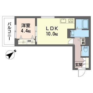 レジデンスアーク 308号室