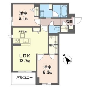 ジャルダン 105号室