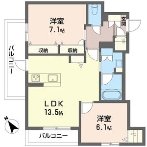 ジャルダン 303号室