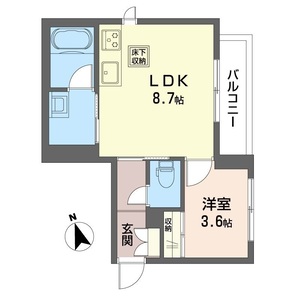 ルピナスコモド 106号室