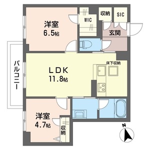 ルピナス　グランデ 108号室