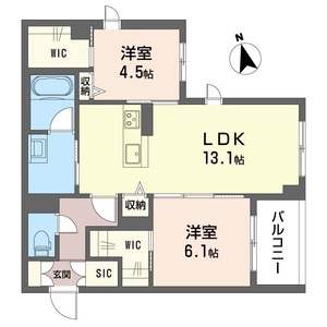 ルピナス　グランデ 206号室