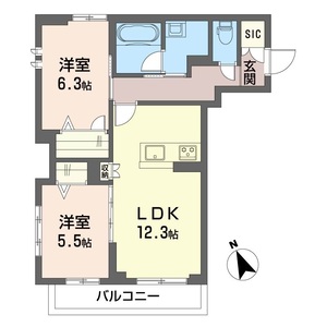 パウライフ　ベレオイースト 301号室