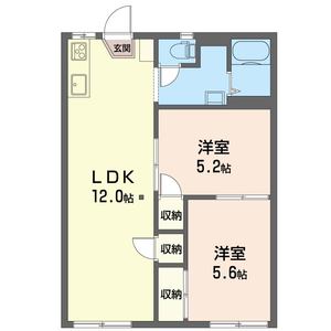 メゾンホワイトル－ク 202号室